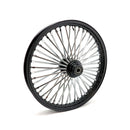 Radial 48 Fat Spoke Front Wheel 2.15 x 21 SF Black For 04-05 FXDWG
