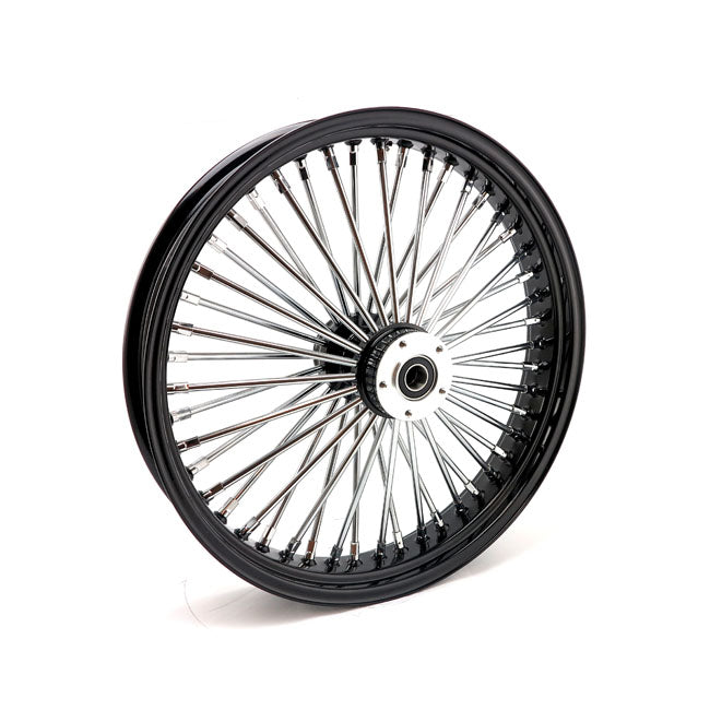 Radial 48 Fat Spoke Front Wheel DF Black - 3.50 X 21