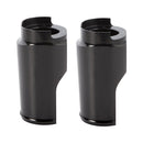 Smooth Fork Boots For Fat Wheels Black For 14-21 Touring