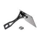 Side Mount License Plate Bracket Black Italy For 15-17 Dyna NU