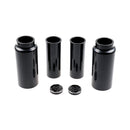 6-piece Fork Tube Cover Kit Gloss Black Logo For Softail: 18-20(NU)FXBB Street Bob 107