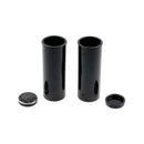 4 Pieces Fork Tube Cover Kit Gloss Black Logo