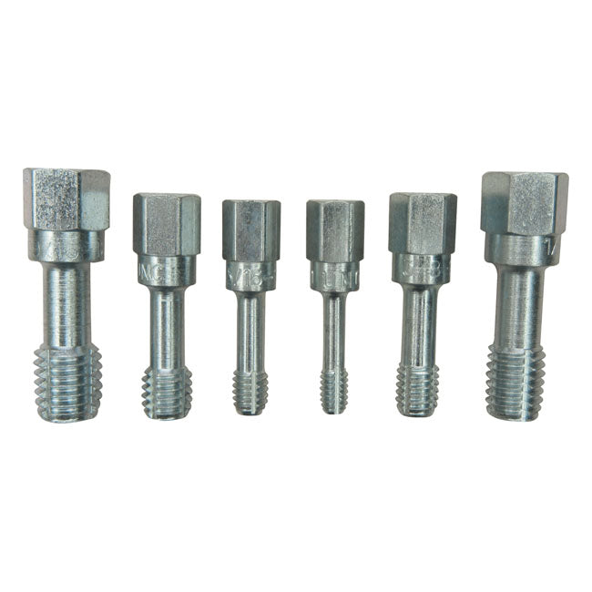 Tools 6-Pc Unc Thread Restorer Tap Set