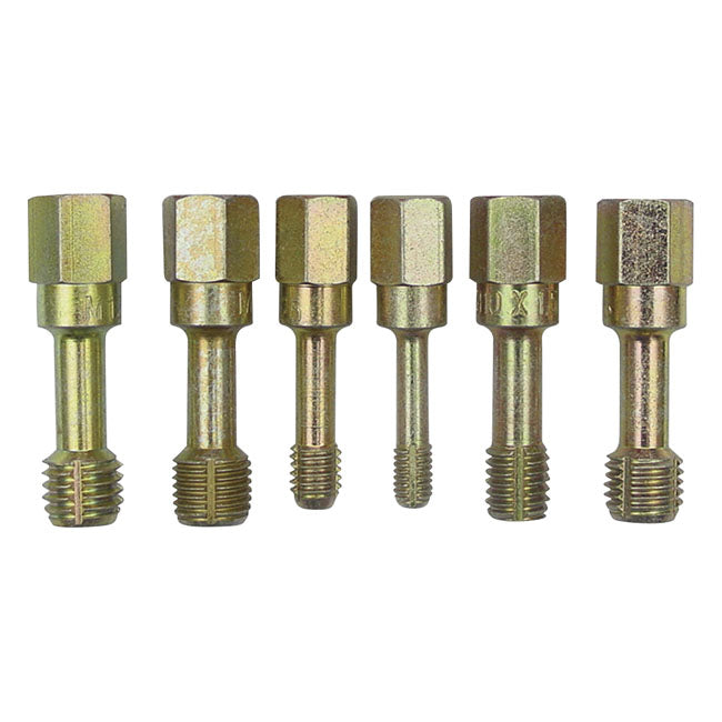 Tools 6-Pc Metric Thread Restorer Tap Set