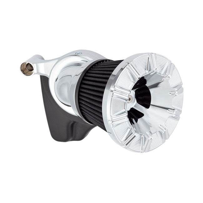 10-Gauge Velocity 65 Degree / 90 Degree Air Cleaner Cover Chrome For All Arlen Ness Velocity 65° Or 90° Air Cleaners