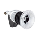 Beveled Velocity 65 Degree / 90 Degree Air Cleaner Cover Chrome