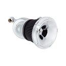 Beveled Velocity 65 Degree / 90 Degree Air Cleaner Cover Chrome