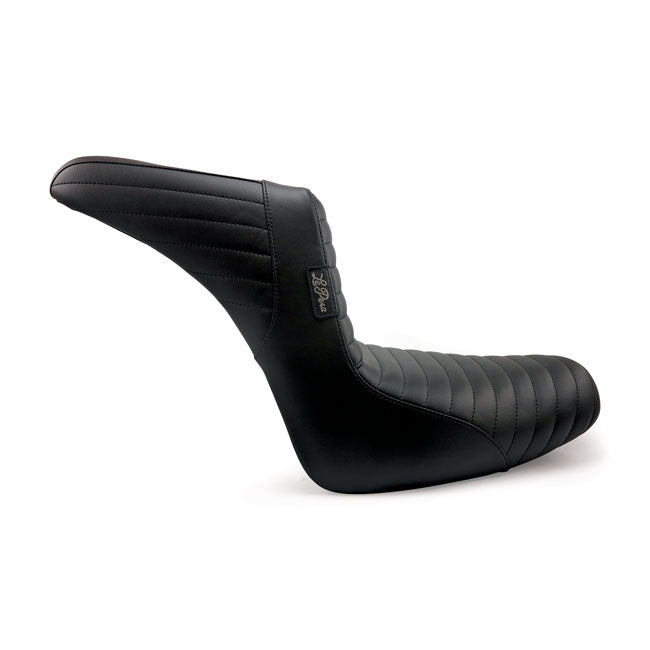 Kickflip Solo Seat Pleated For 18-19(NU)Softail FXFB Fat Bob / 18-21 Softail FXFBS Fat Bob