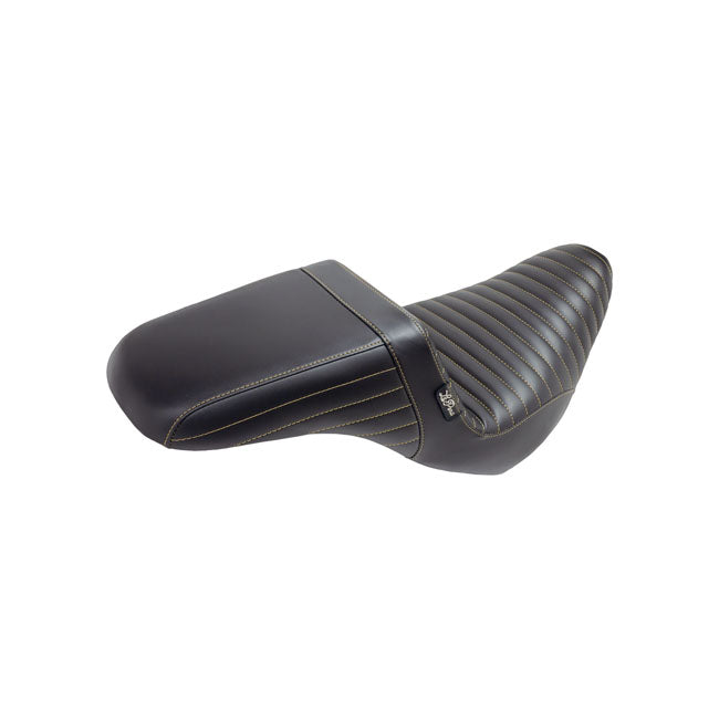 Kickflip Solo Seat Pleated For 18-20(NU)Softail FXLR Lowrider / 20-21 FXLRS Lowrider S / 18-21 FLSB Sport Glide