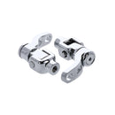 M8 Softail Passenger Footpeg Mount Kit 360ø Adj Chrome For 18-24 Softail