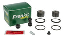 Caliper Repair Kit + Piston Rear Black / Stainless Steel For BMW R 850 C Avantgarde 1999-2001 - 26 / 28 MM