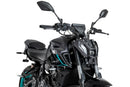 D12 Side Downforce Wings Gloss Black For Yamaha MT-07 2021>2024