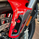 3D Motorcycle Stickers - Front Fender Sides For Ducati Multistrada V4 1100 2021>2023