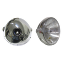 Headlight Round Chrome Complete Universal 7"