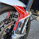 3D Motorcycle Stickers - Front Fender Sides For Ducati Desert X 2022>2025