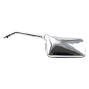 Mirrors 10 MM Chrome Rectangle Left & Right Classic Honda