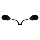 Mirrors 10 MM Black Rectangle Left & Right Honda ANF125