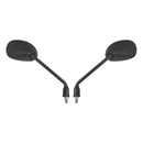 Mirrors 10 MM Black Rectangle Left & Right CBF125 Long
