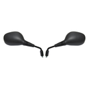 Mirrors 10 MM Black Rectangle Left & Right Suzuki