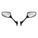 Mirrors 10 MM Black Modern Left & Right Yam