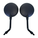 Mirrors 10 MM Black Round Left & Right Kaw Z Style