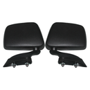 Mirrors Fairing Black Left & Right Suz GSX R/ 48 MM Square