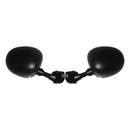 Mirrors Fairing Black Round Left & Right