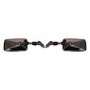 Mirrors 10 MM Chrome Rectangle Left & Right Suz