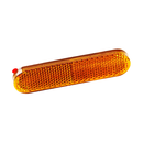 Reflector Amber 95 MMx24 MM Stick on Oval
