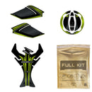 3D Motorcycle Stickers - Tank Kit For Kawasaki Z 650 2021>2024