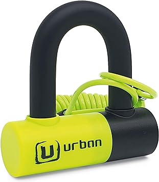 Security UR59 Motorcycle Disc Lock + Reminder Cable - Security Level 10