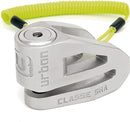 Security UR210S Motorcycle Disc Lock + Reminder Cable - Security Level 17