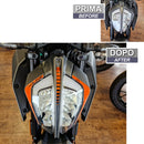 3D Motorcycle Stickers - Headlight For KTM 125/200/250/390 Duke 2021>2023