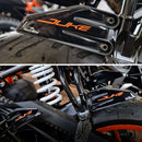3D Motorcycle Stickers - Heel Pads For KTM 125/200/250/390 Duke 2018>2023