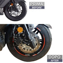 3D Motorcycle Stickers - Wheels For Kymco X-Town 300i 2020>Current
