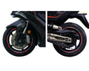 3D Motorcycle Stickers - Wheels For Kymco AK 550 2017>2026
