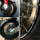 3D Motorcycle Stickers - WheelsFor Ducati Multistrada 1200 2011-2012
