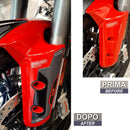 3D Motorcycle Stickers - Front Fender Sides For Ducati Multistrada V4 1100 2021>2023
