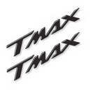 3D Motorcycle Stickers - Lettering Black For Yamaha TMAX 500 / 530 / 560 2021>2026