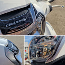 3D Motorcycle Stickers - Headlight For Piaggio Beverly 400 2021>2026