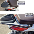 3D Motorcycle Stickers - Passenger Handles For Piaggio Beverly 400 2021>2026