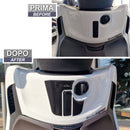 3D Motorcycle Stickers - Key Area For Piaggio Beverly 400 2021>2026