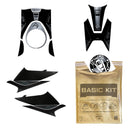 3D Motorcycle Stickers - Tank Kit Black For BMW R 1250 GS 2021>2024
