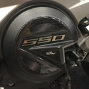 3D Motorcycle Stickers - Variator Cover For Kymco AK 550 2017>2026