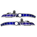3D Motorcycle Stickers - Tank Kit Blue For Yamaha XT 1200 Z Super Tenere 2010-2020