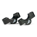 Handlebar Risers Gloss Black For Triumph Tiger Sport 800