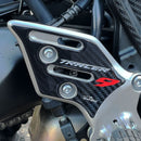 3D Motorcycle Stickers - Heel Pads For Yamaha Tracer 9/9GT 2021-2024