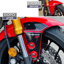 3D Motorcycle Stickers - Front Fender Sides For Yamaha Tracer 9/9GT/9GT+ 2025>Current