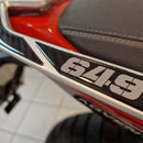 3D Motorcycle Stickers - Passenger Handles For Moto Morini X-Cape 650 2021>2026