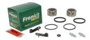 Caliper Repair Kit + Piston Black / Silver For Kawasaki ZZR 1100 Catalysator 1999-2001 - 38 MM